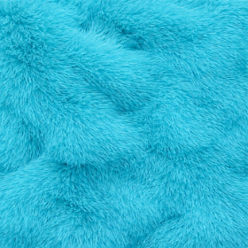 PELUCIA PELO ALTO AZUL TURQUESA - MT